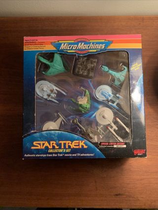 Star Trek Micro Machines Limited Edition Collectors Set,  1993 Package