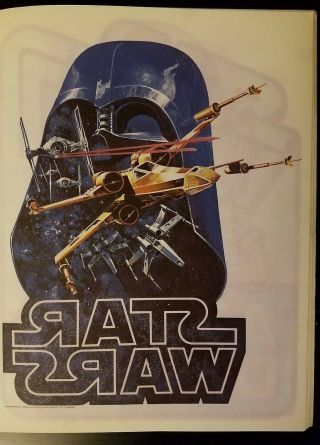 Vintage 1977 Star Wars Movie Poster Iron - On T - Shirt Transfer