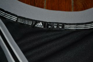 Adidas Tony Parker San Antonio Spurs Basketball Jersey Size Medium M NBA Black 3