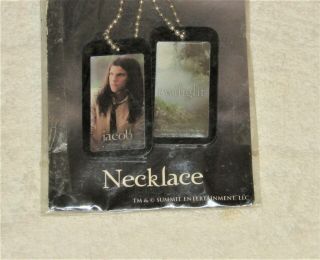Twilight Saga Jacob Black Necklace With Twilight Key Chain