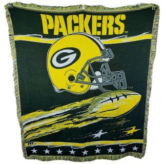 Green Bay Packers Nfl Football Tapestry Throw Blanket The Northwest Company