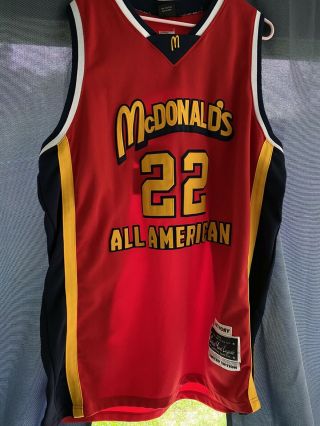 Carmelo Anthony Mcdonalds All American Jersey High School Legends Sz 58 Limited