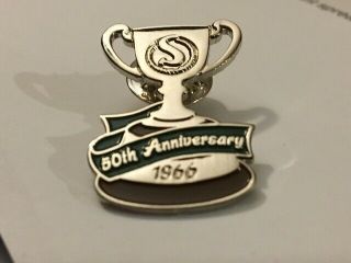 Cfl Pin Saskatchewan Roughriders 1966 Grey Champions Reunion Anniversary Pin
