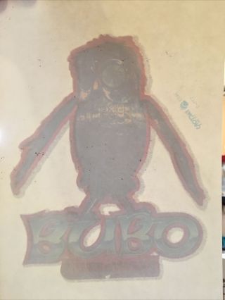 Clash Of The Titans Owl Bubo Iron - On Shirt Transfer Vintage Rare