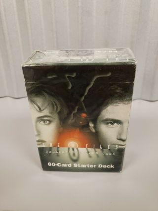The X Files Collectible Card Game 60 Card Starter Deck