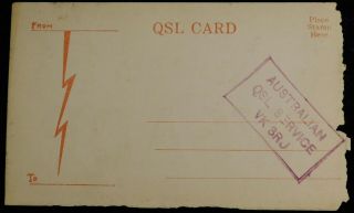 1933 RADIO QSL CARD - W6ADP - HOLLYWOOD,  CALIFORNIA,  U.  S.  A.  - HAM RADIO 2