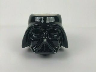 Star Wars Darth Vader Head Large Coffee Mug Black Ceramic Galerie Lucas Films