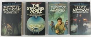 Star Trek Advenures Novels 4 Books Bantam Books