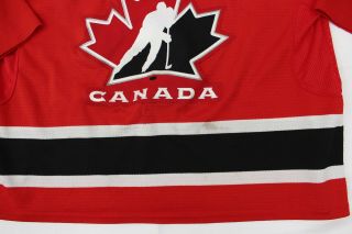 Vintage Team Canada Sewn Nike Olympic Hockey Jersey Men ' s XL 2