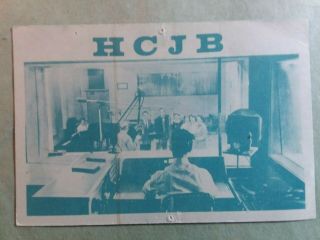 Sw Broadcast Station - Hcjb - The Voice Of He Andes - 1963 - Qsl