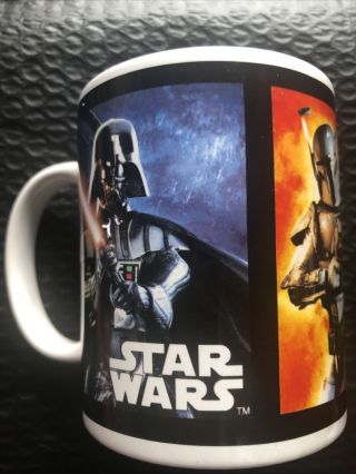 Darth Vader Star Wars Coffee Mug Storm Trooper Boba Fett 2012 Galerie Lucasfilm