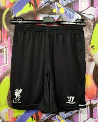 Liverpool Fc The Reds Football Soccer Training Shorts Warrior 2013 / 2014 Mens M