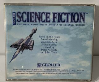 The Multimedia Encyclopedia of Science Fiction - Grolier PC Windows CDROM 1995 2