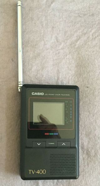 Casio Model Tv - 400 Pocket Color Television