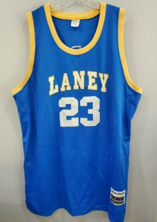 Michael Jordan 1980 Laney High School Bucs Throwback Jersey Mens 60 4xl Bulls