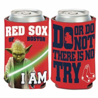 Boston Red Sox Star Wars Yoda Kaddy Koozie Can Holder Wincraft