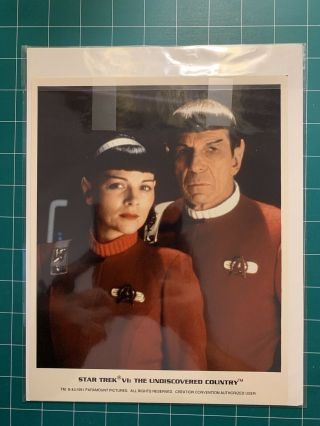 Star Trek Vi: Spock & Valeris In The Undiscovered Country Paramount Studios