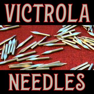100 Spear - Shaped Needles For Spring Motor Gramophone Phonograph Victrola Records