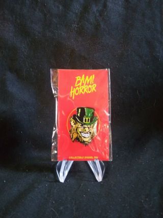 Bam Box Exclusive Horror “leprechaun” Pin By Artist Cod Horror Collectible