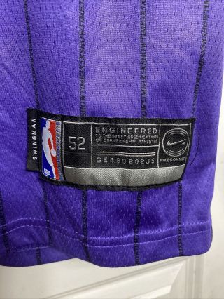 BRANDON INGRAM Los Angeles LAKERS Nike WISH Purple Swingman Jersey Mens Size 52 2