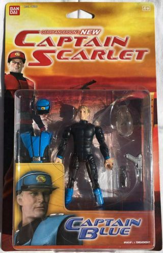 Captain Scarlet Action Figures - Captain Blue