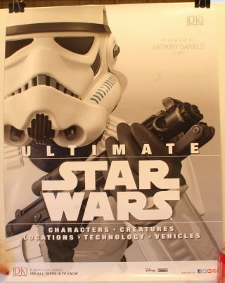 2015 Star Wars 17 X 22 " Stormtrooper Dk Ultimate Promo Poster C2e2