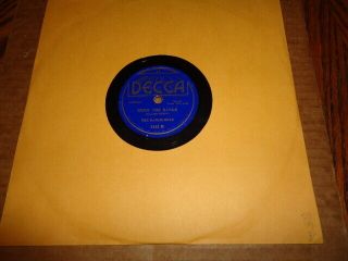 Mid 30s Decca Sunburst Lb.  78/the Ranch Boys - Vocal Trio W.  Guitar