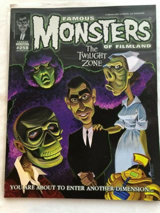 Famous Monsters Of Filmland 259 B Cover Near Twilight Zone