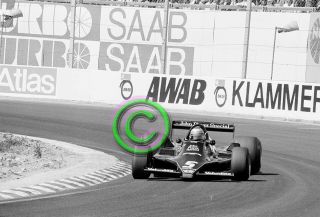 Racing 35mm Negative F1 Mario Andretti - Lotus 79 1978 Sweden Formula 1