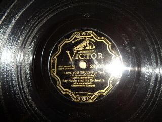 1930s Victor Scroll 78/ray Noble And His Orchestra/e