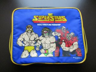 1991 Wwf Ultimate Warrior Hulk Hogan Lod Wrestling Thermal Lunch Box Wrestlers