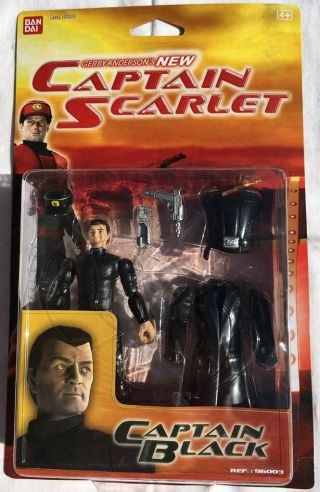 Captain Scarlet Action Figures - Captain Black