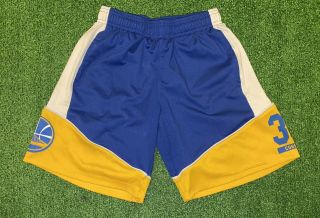Steph Curry Golden State Warriors 30 Youth Nba Unk Basketball Shorts Size 10 - 12