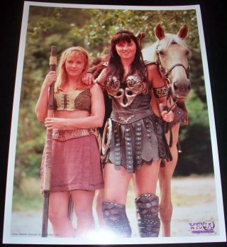 Xena Warrior Princess Argo & Gabrielle Picture 8 " X10 " Photo
