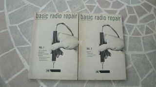 Basic Radio Repair – Volumes 1 & 2 – Vintage 1963 Marvin Tepper
