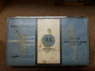 Vintage Motorola Two Way Radio Antenna Parts Kit
