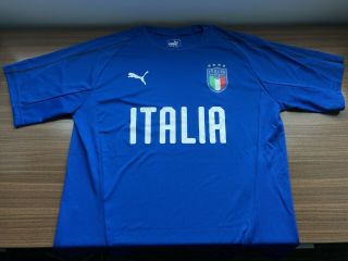 Italy National Team Soccer Football Training Jersey 2018 - 2019 - Xl