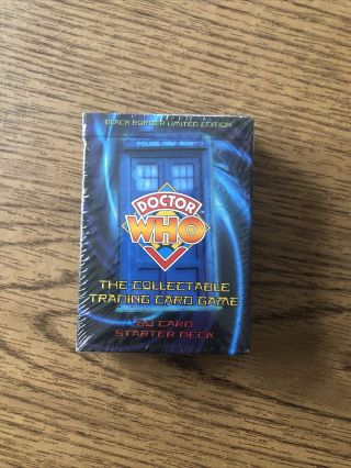1996 Doctor Who The Collectable Trading Card Game 60 Cards Starter Deck