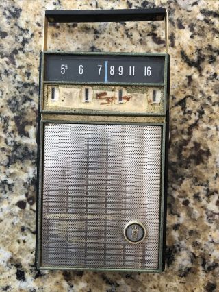 Vintage Zenith Deluxe Royal 500 Transistor Radio Royal Model 500l