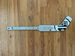 Los Angeles Kings Nhl Awesome Sher - Wood Mini Wooden Hockey Goalie Stick