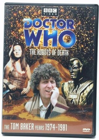 Doctor Who - The Robots Of Death Dvd - Tom Baker Years 1974 - 1981