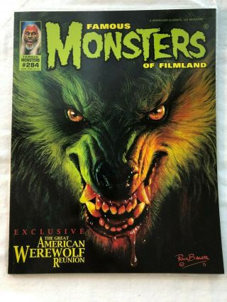 Famous Monsters Of Filmland 284 B Cover Nm - M American Werewolf