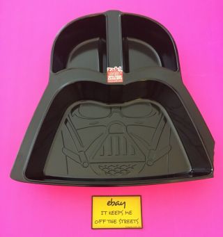 ❤️darth Vader Snack Dish Party Chip Plate Dip Candy Bowl Large Tray Platter❤️