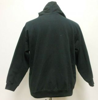 vtg 90s College Ware Purdue Boilermakers Hoodie Sweatshirt Men XL X - LARGE Black 2