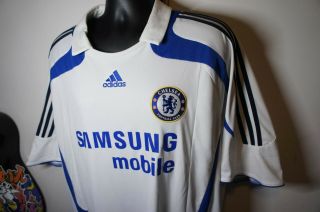 Vtg Adidas Men Chelsea Football Club Samsung Soccer Jersey Vintage 2xl S31