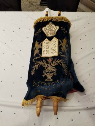 Early Sefer Torah Poland Or Central Europe 19th Or Early Century