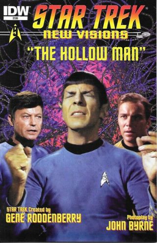Star Trek Visions The Hollow Man Photo Comic Book 9,  Idw 2015 Unread