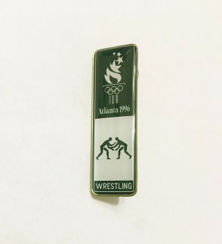 Olympics Atlanta 1996 Wrestling Pictogram Pin Badge