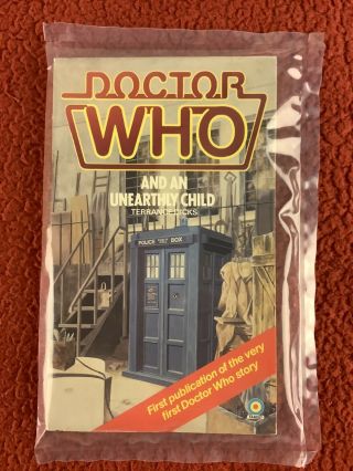 Doctor Who An Unearthly Child First Doctor Who Story Paperback 1984 T.  Dicks