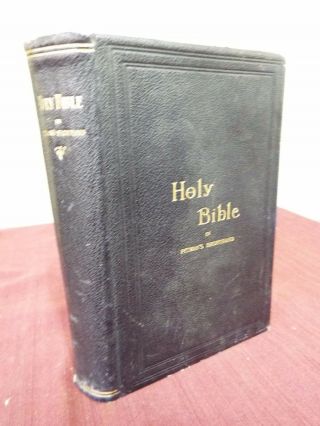 1891 Kjv Bible - Pitman 